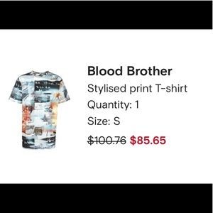 BLOOD BROTHER • Stylised print T-Shirt